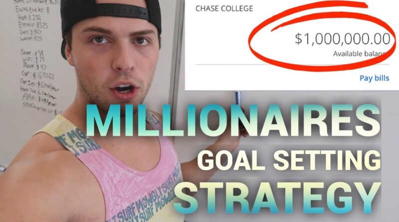 This GOAL Setting Strategy That Made Me A MILLIONAIRE At 21 Year Old