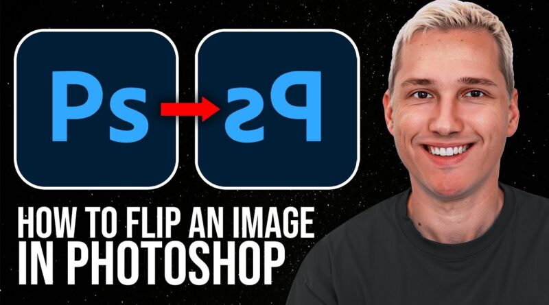 How To Flip An Image In Photoshop EASIEST WAY!