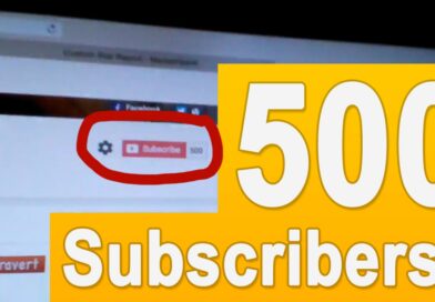 500 Subscribers Goal Reached!  THANK YOU!
