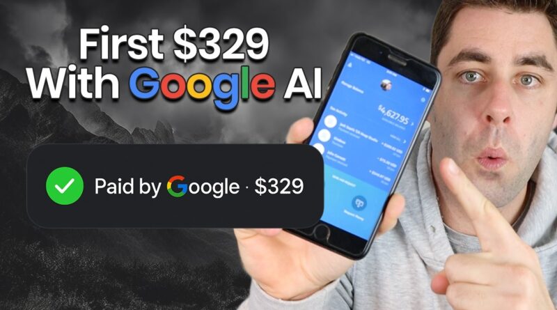 Google AI Is The Best Way To Make Money Online If You Have Nothing To Sell!