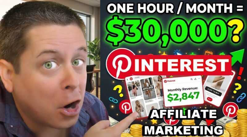 Pinterest Affiliate Marketing – How To Make Money Online!
