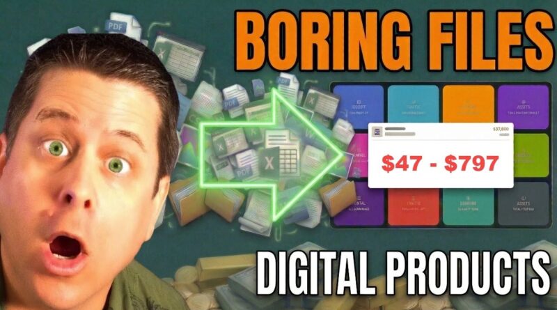 Digital Product Creation – FULLY AUTOMATED? This Is INSANE! (i sell these for 27 – 497 each)