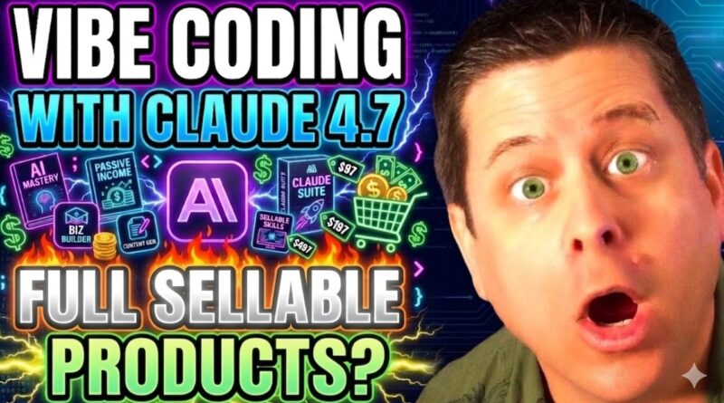 Vibe Coding With Claude 4.7 – Full Tutorial – One Persone Business?
