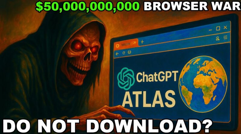 Chatgpt Atlas Ai Browser – Money Maker OR Privacy Nightmare?