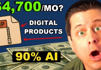 My $4,700/Month Digital Product Business And How It Works!