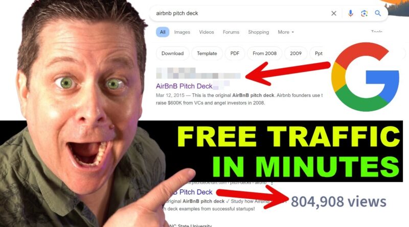 I Got Ranked #1 on Google in 3 Minutes – Secret Traffic Hack!