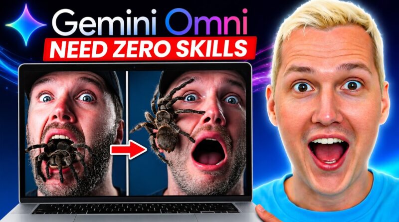 Google’s NEW Gemini Omni Just KILLED Video Editing (No Video Skills Needed)