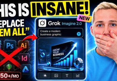 Grok Imagine 2.0 Just WIPED OUT Expensive Design Tools (Full Asset Workflow)