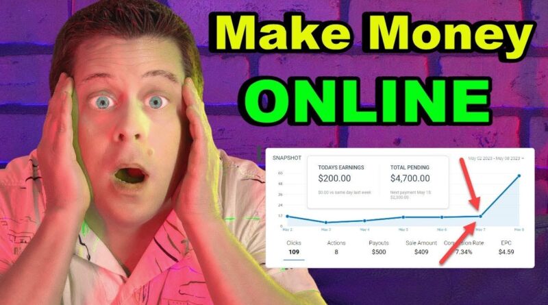Affiliate Marketing – Make Money Online Full Training!