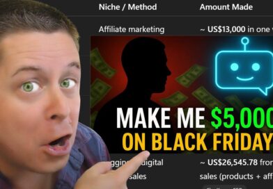I Asked Chatgpt How To Make Money On Black Friday…