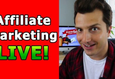Affiliate Marketing Tips  (First LIVE Stream) + New Deadbeat Stuff!