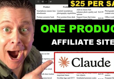 Using Claude 3.7 -To Build One Product Affiliate Websites – For Profit!